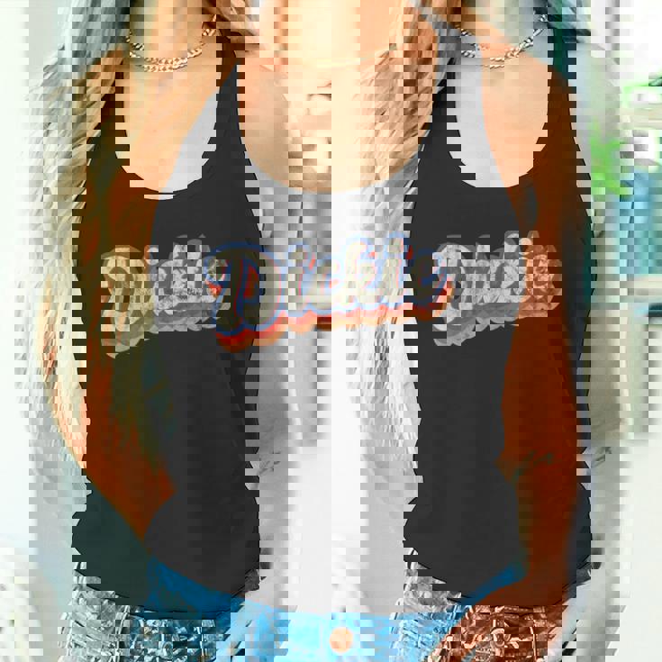 Dickie 名前入りシャツ カスタムレタリング 70年代 タンクトップ