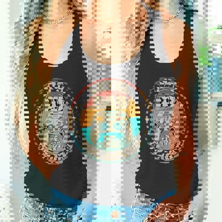 Divertente Nuovo Livello Papàbloccato 2025 Gamer Daddyoon To Be Dad Canotta