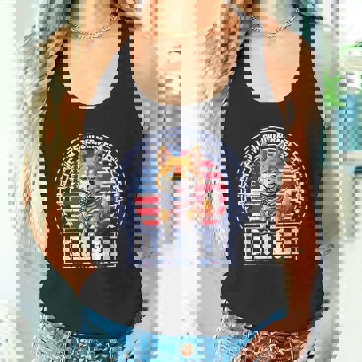 Doge DOGE 政府効率省 タンクトップ