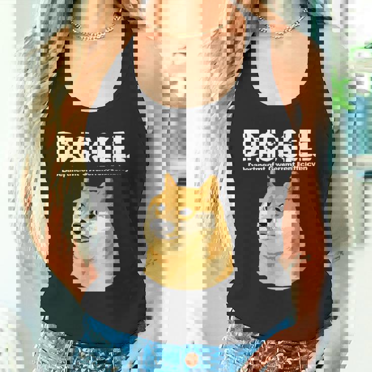 Doge政府効率省 タンクトップ