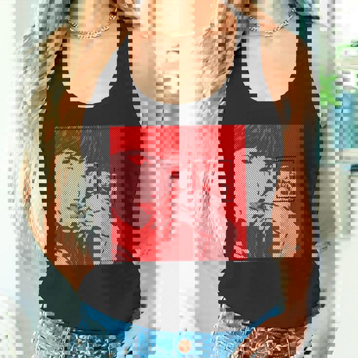 Dot Pattern Original Icon Official Illustration Red タンクトップ