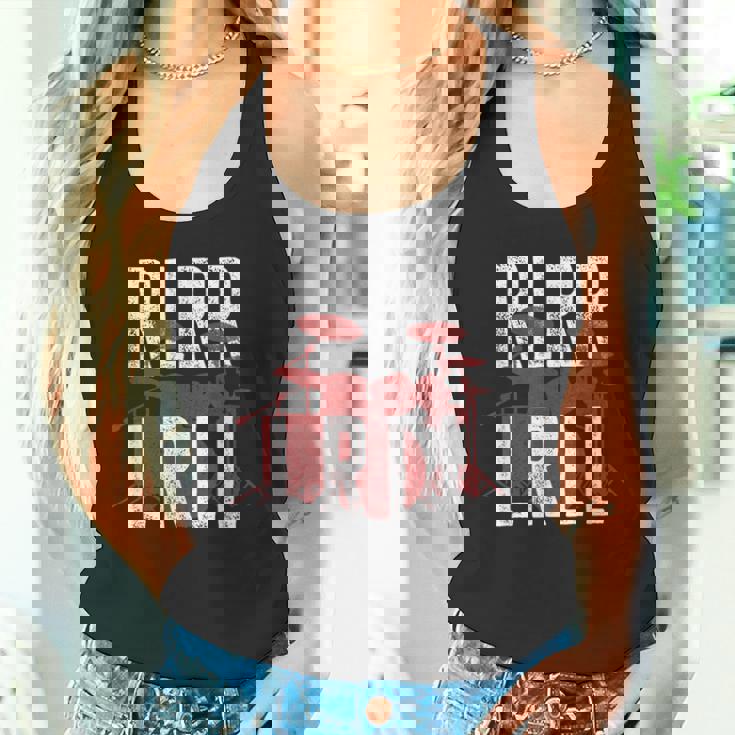 Drummers ドラム パラディドル 練習ドリル タンクトップ