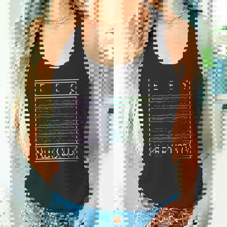 Eeg技術者 神経学 カラフルな脳波 Eeg タンクトップ