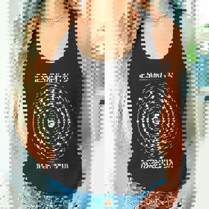 Element 115 Moscovium Ununpentium 原子番号 Ufo Alien タンクトップ