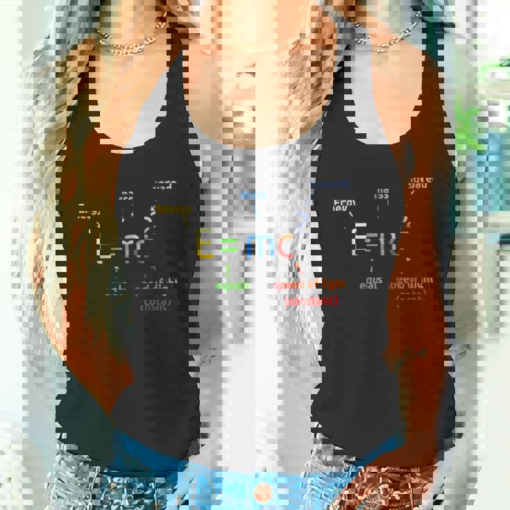 EMc2 方程式 タンクトップ