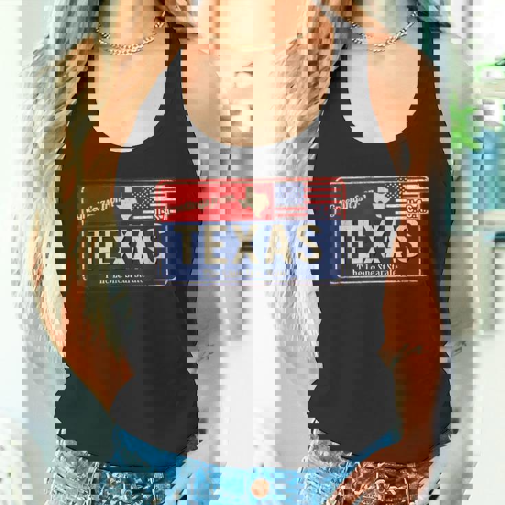 Enjoy Wear Cool Texas Wildintage Texas Usa タンクトップ