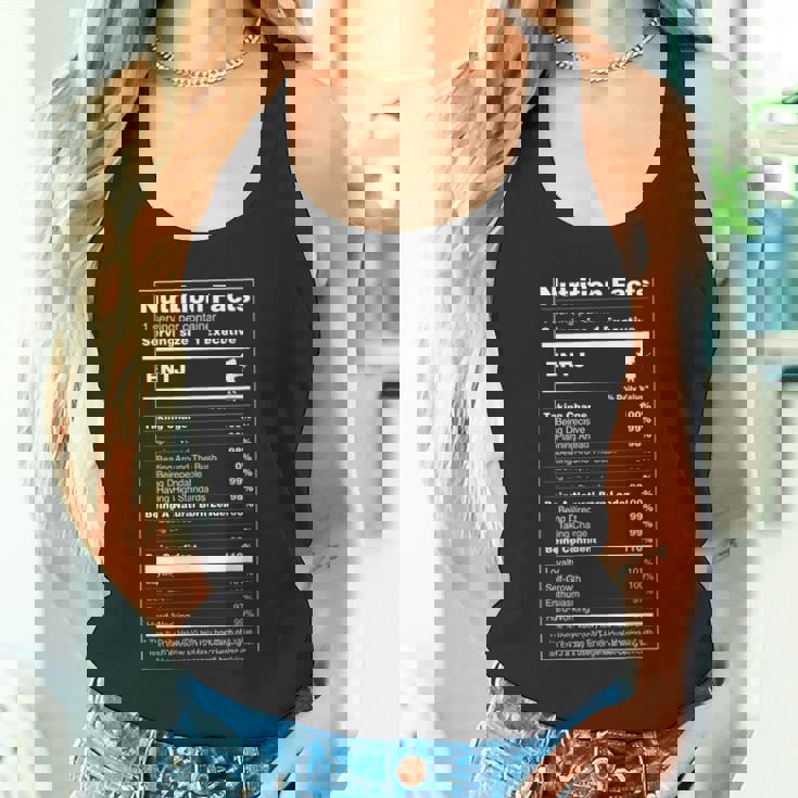 Entj シャツ The Commander パーソナリティ 栄養成分 タンクトップ