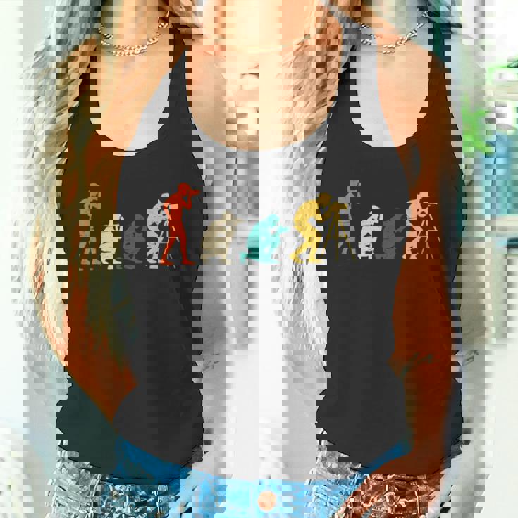 Evolution フォトグラファー カメラ 進歩 歴史 レトロ レンズ タンクトップ