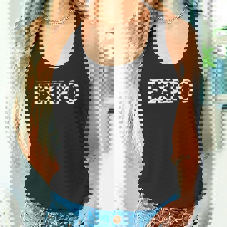 Expo 英単語アパレル タンクトップ