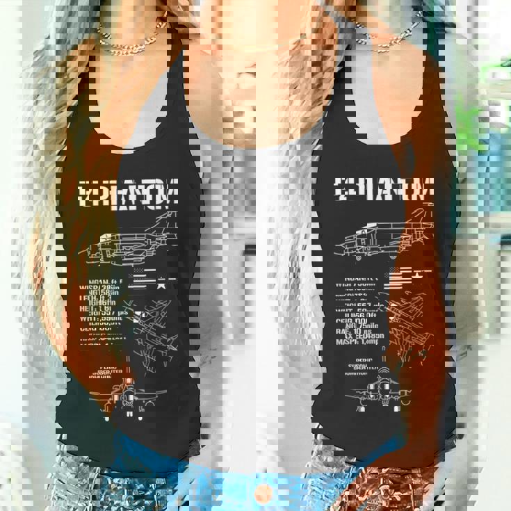 F-4 ファントム 戦闘機 ジェット仕様 軍用飛行機 F4 ファントム タンクトップ