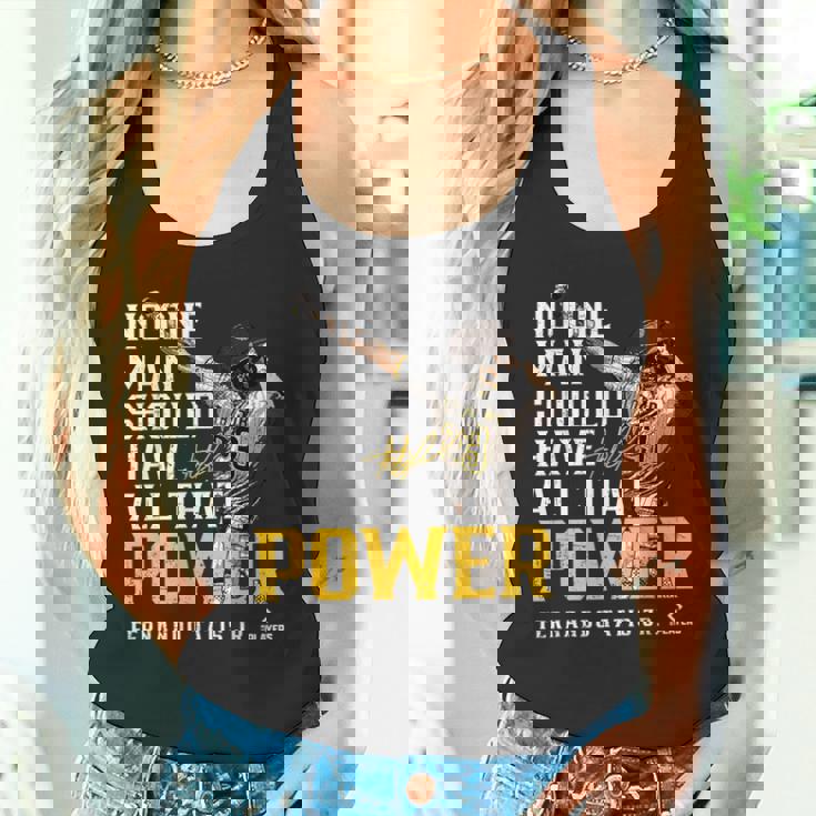 Fernando Tatis Jr Poweran Diego Mlbpa タンクトップ