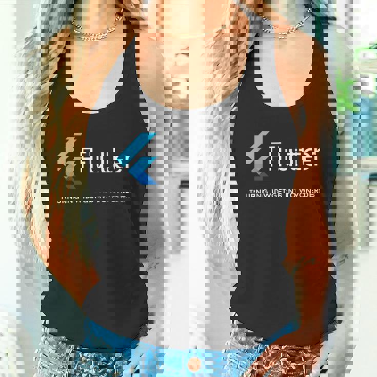 Flutter ウィジェットがアートになる場所 タンクトップ