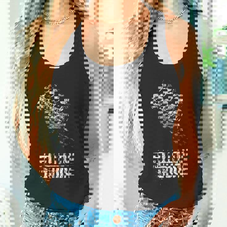 Follow The-Groove-Bass-Metal-Rock-Jazz-をフォローする タンクトップ