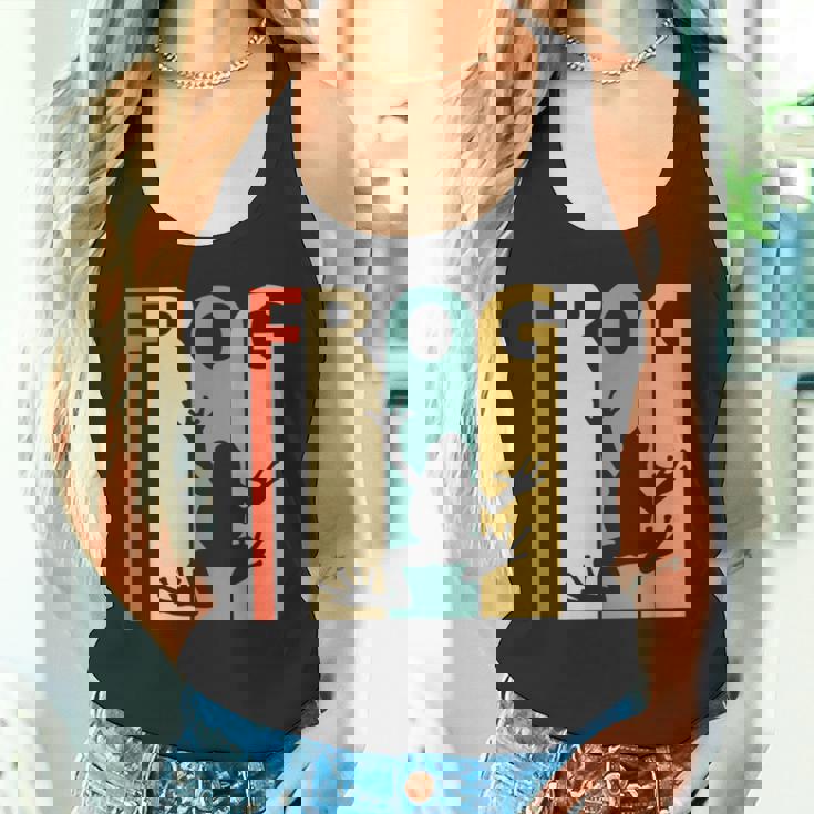 Frog カエル 動物 タンクトップ