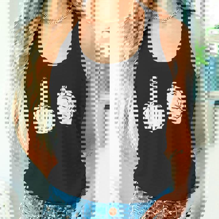 Fuck You シャツ 中指ポインティング Fuk You FUck You タンクトップ