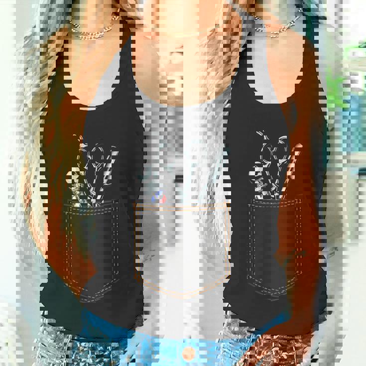 Barbershop アクセサリー ポケットヘアカッター バーバー タンクトップ