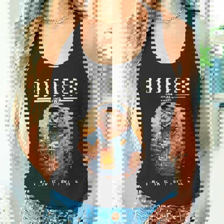 Bober Bóbr Kurwa Polish Kurwa Bober タンクトップ