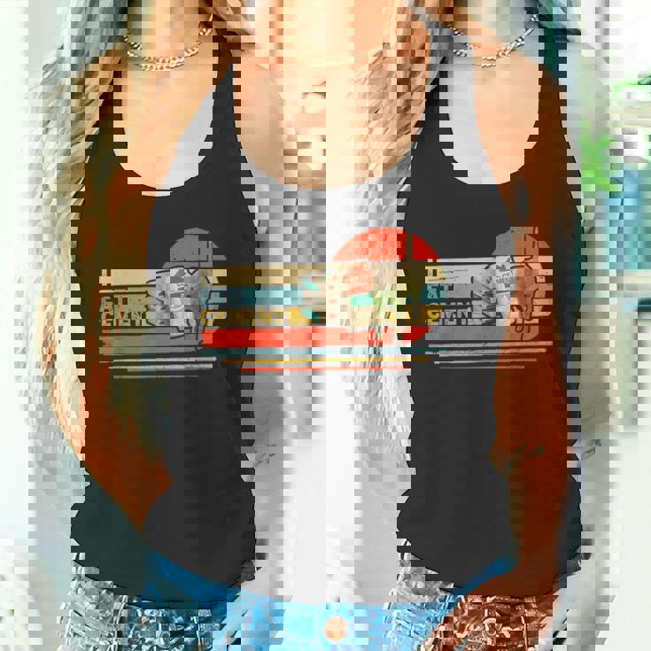 Cat Meme Internet Quote I Eat セメント メンズ レディース クール タンクトップ