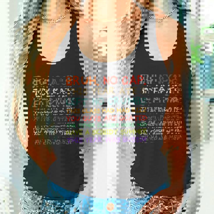 Last Day Ofchool Gen Zlang シニア卒業式 タンクトップ