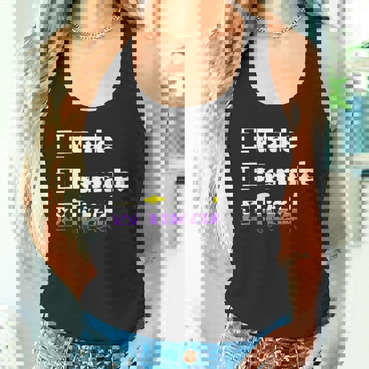 Lgbt プライド ノンバイナリー フラッグ ノンバイナリー タンクトップ