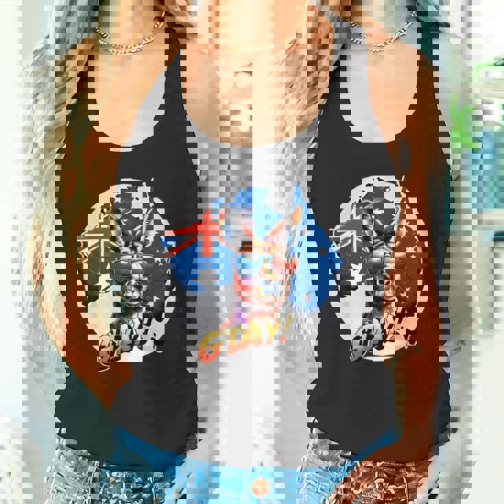 G'dayオーストラリアのお土産カンガルー。 タンクトップ