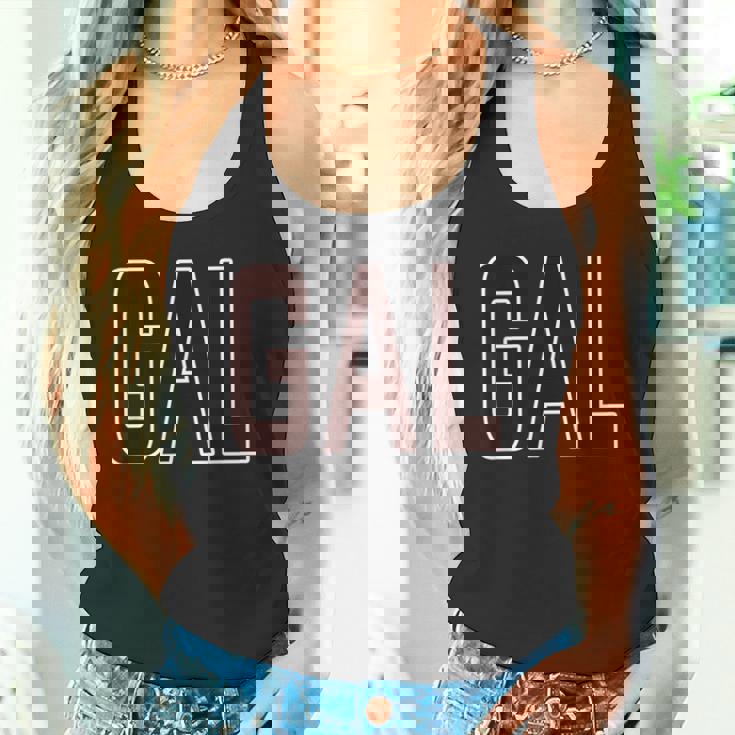 Gal ギャル【英語 文字】メッセージ 面白い デザイン タンクトップ