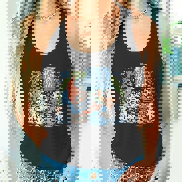 Garden Gnomes Gnome Lover Gnome ガーデニング タンクトップ