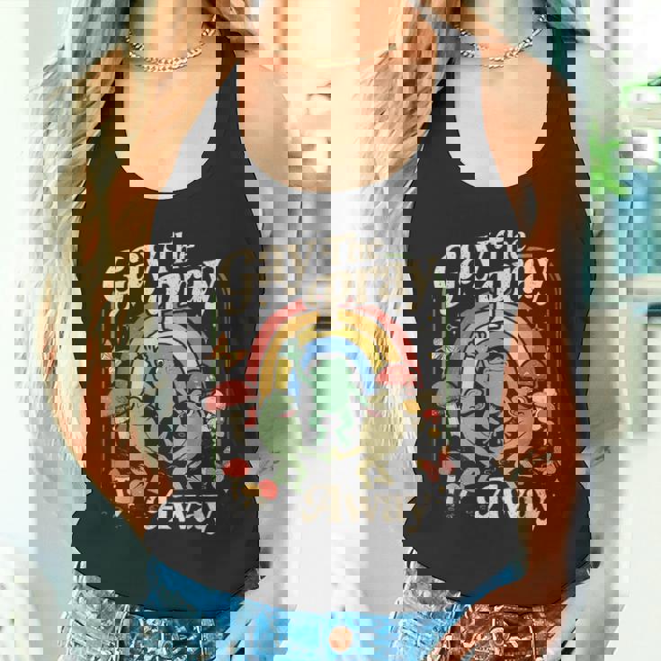 Gay The Pray Away レインボー 面白い ミーム カエル Lgbt プライド Lgbtq タンクトップ