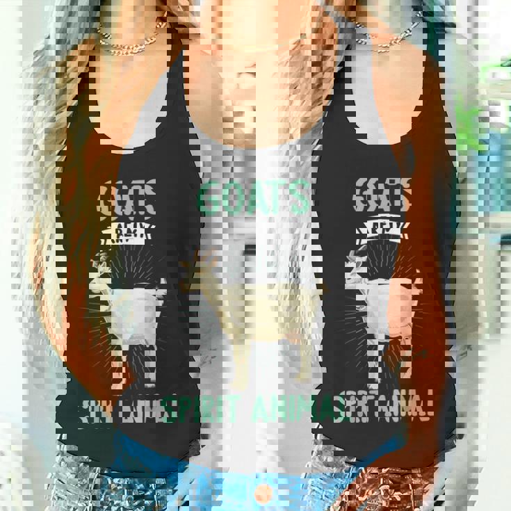 Goats Are Mypirit 動物ヤギ タンクトップ