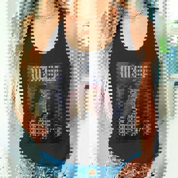 Goozilla オクトドン デグス グッズ おもしろ デグー ことわざ タンクトップ