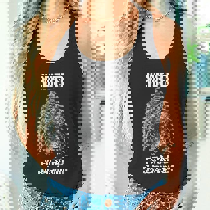 Gorilla メンズ レディース Ape Monkey ファニートップ タンクトップ