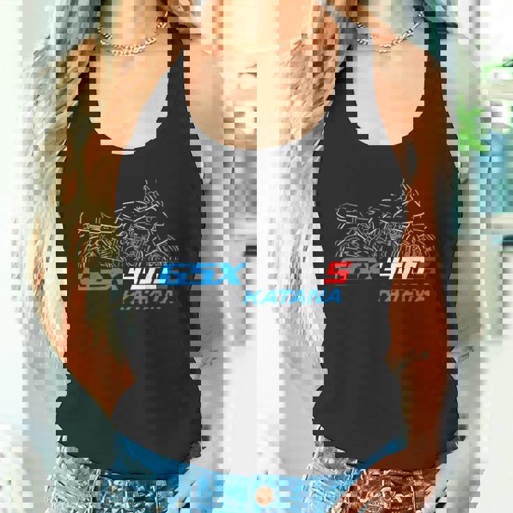 Gsx400s Katana 1992-96 スポーツツーリングライダー用 オートバイ タンクトップ