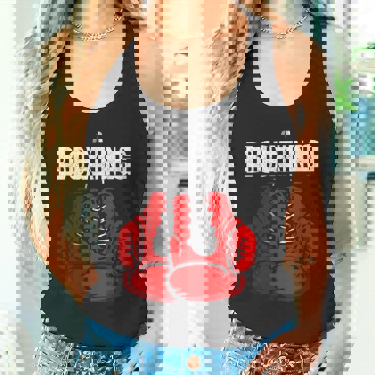 Guantes De Boxeo Love Boxeo Camiseta sin mangas