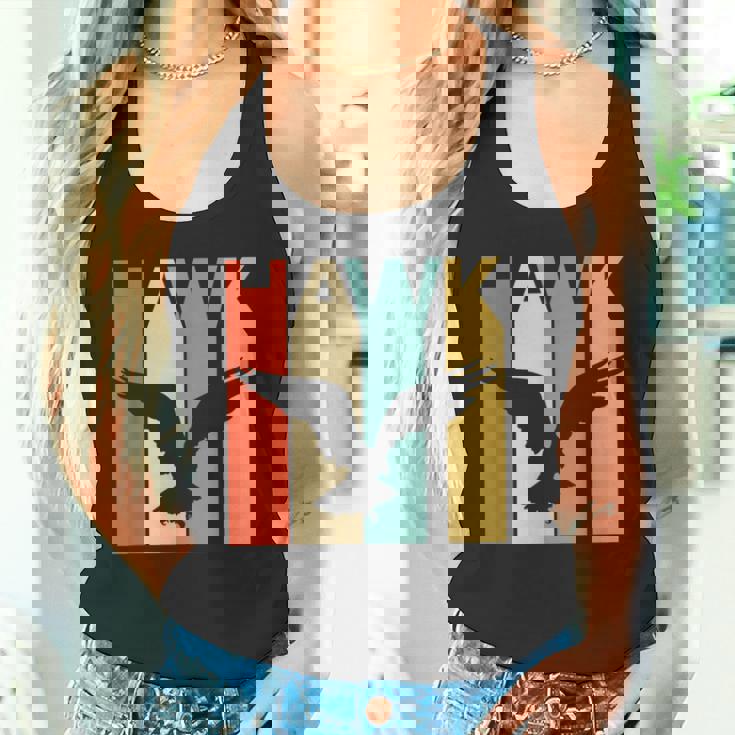 Hawk 鷹 動物 タンクトップ