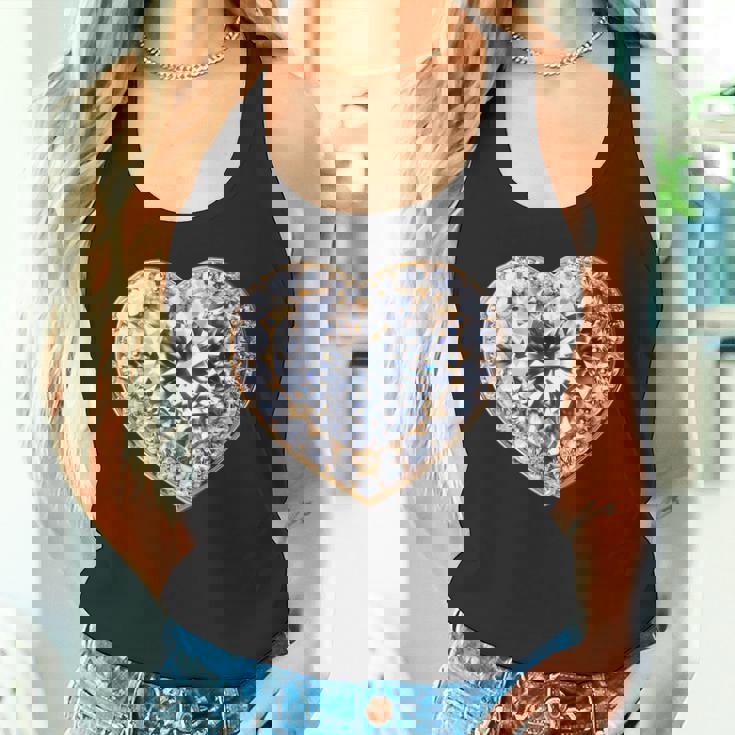 Heart Of Radiance ダイヤモンドエレガンスキラキラ タンクトップ