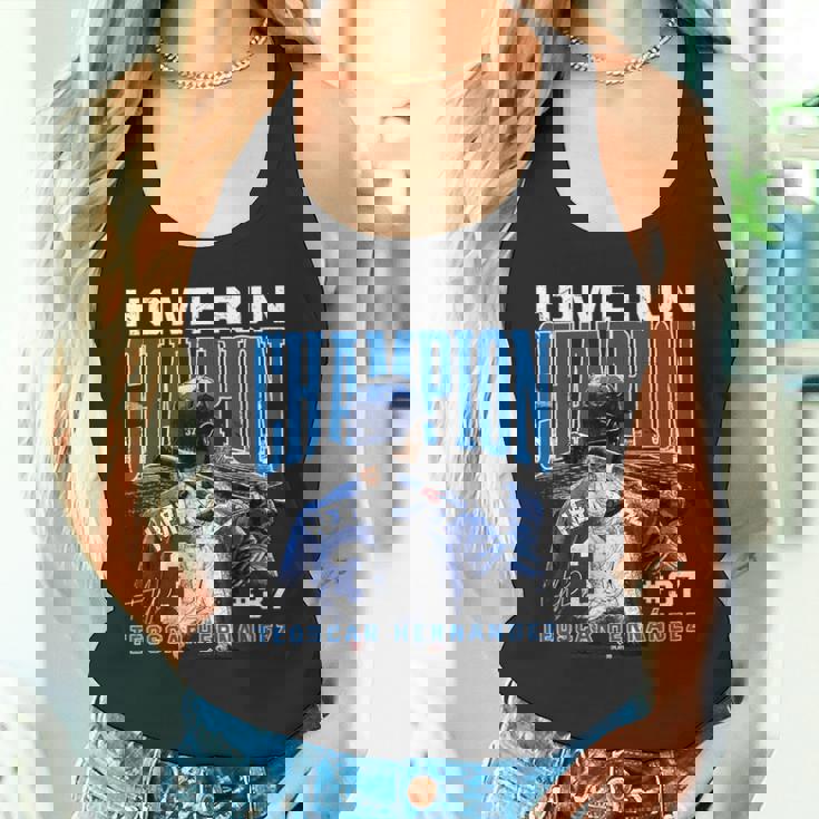 Home Run Champion Teoscar Hernandez Los Angeles Mlbpa タンクトップ