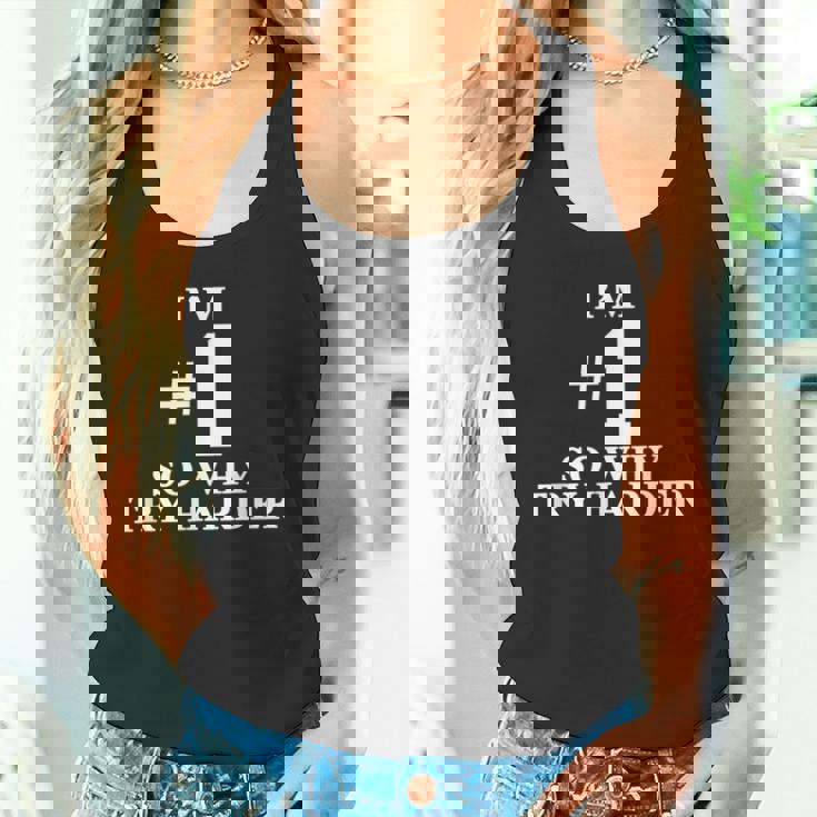 I'm 1O Why Try Harder シャツ タンクトップ