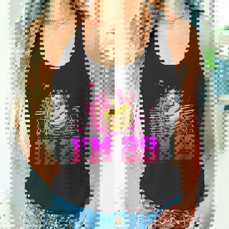 I'm 29Ports バレーボール選手 大人用 29歳の誕生日 タンクトップ