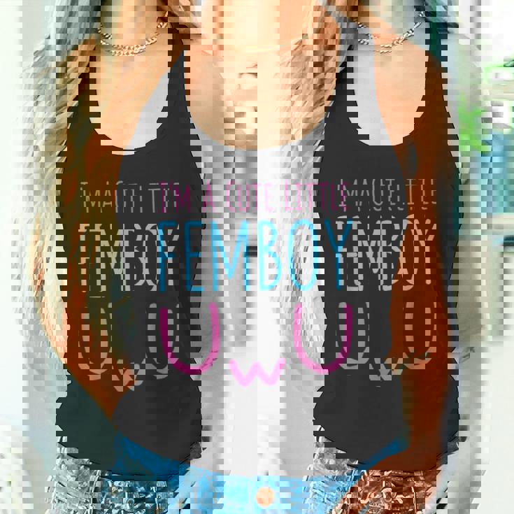 I'm A Cute Little Femboy Aestheticissy タンクトップ