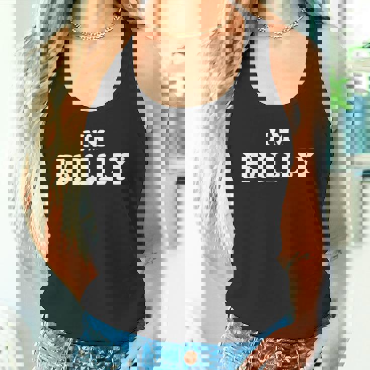 I'm Billy 私はビリーです I Am Billy タンクトップ