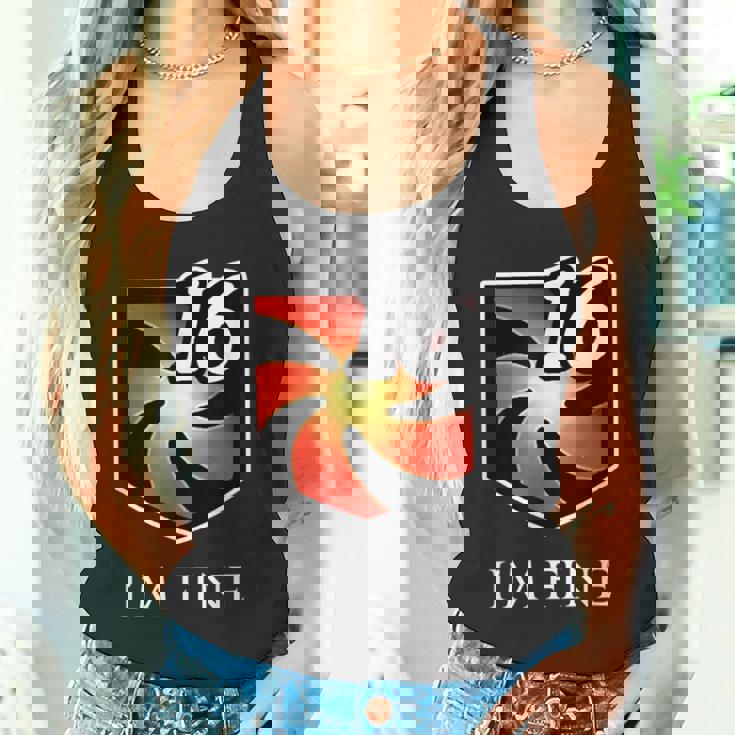 I'm Fine 脆弱性スタックス ファンタジー Mmorpg タンクトップ