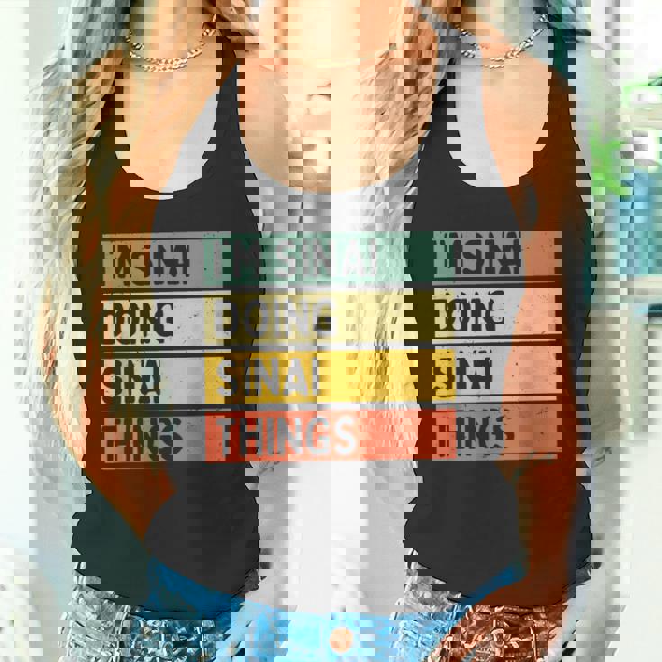 I'minai Doinginai Things 面白い名言 タンクトップ