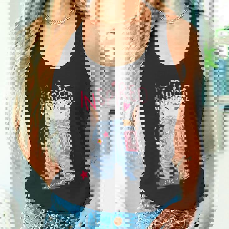 Be Inspired デニム レトロ I Choose Tohine ガールズ グラフィック タンクトップ