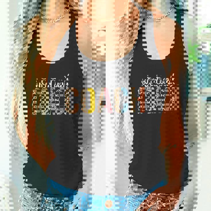 Instructional Coach ヒョウ柄 新学期 タンクトップ