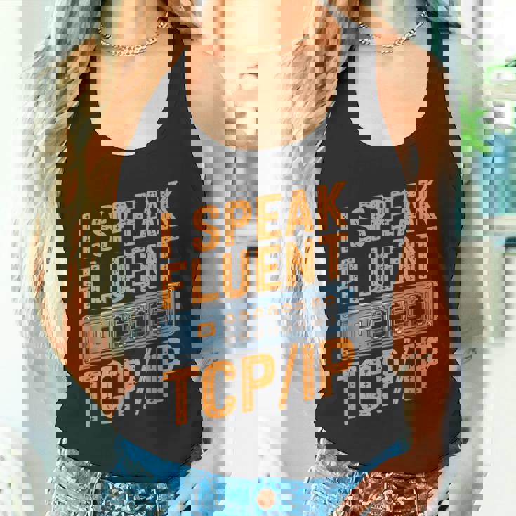 Ipeak Fluent TcpIp テクニカルサポートヘルプデスク タンクトップ