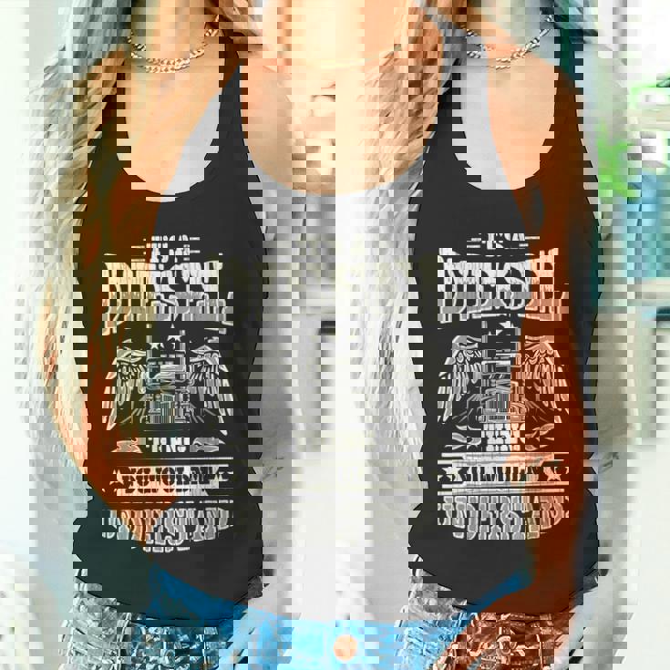 It's A Diesel Thing トラッカー トラック ドライバー メカニック 面白い メンズ タンクトップ