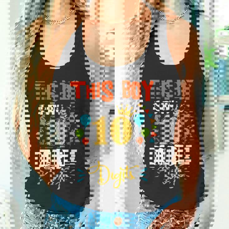 It's My 10Th Birthday シャツ ダブルディジット 10歳 男の子 タンクトップ