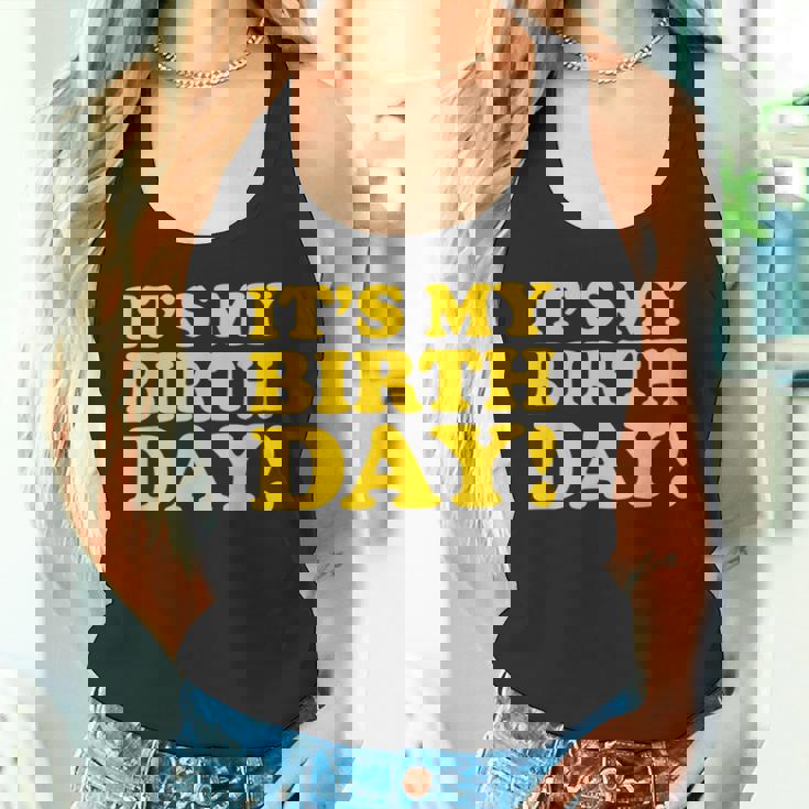 It's My Birthday タンクトップ