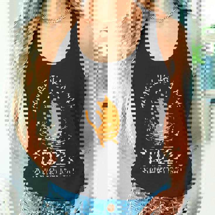 Jazz Dance Cat Jazz タンクトップ