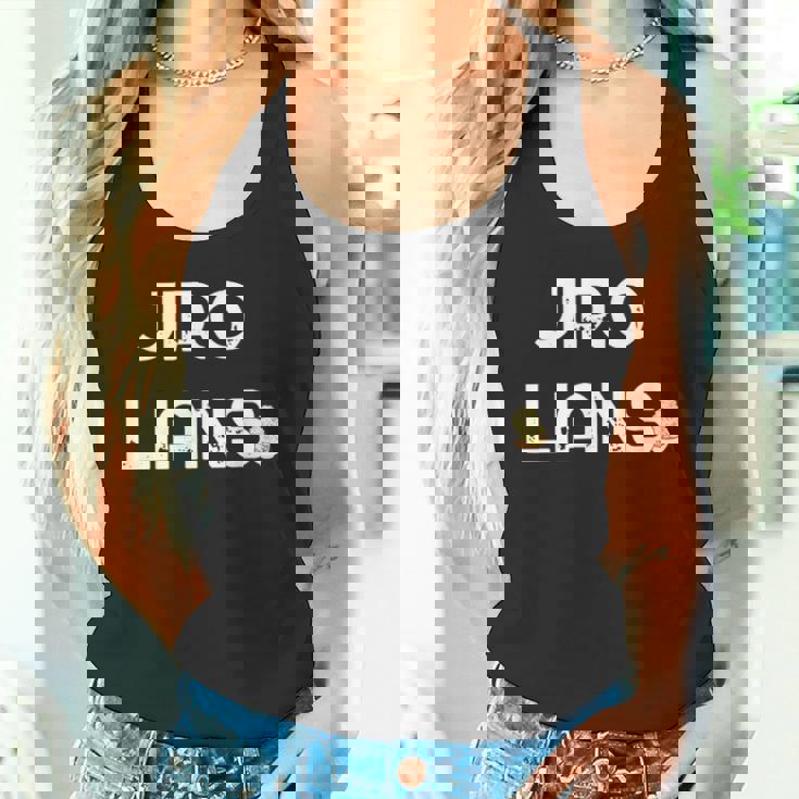 Jirolians 二郎 シンプル 面白い お洒落 にんにく ジロリアン ラオタ ニンニク いらすとや ラーメン二郎 タンクトップ